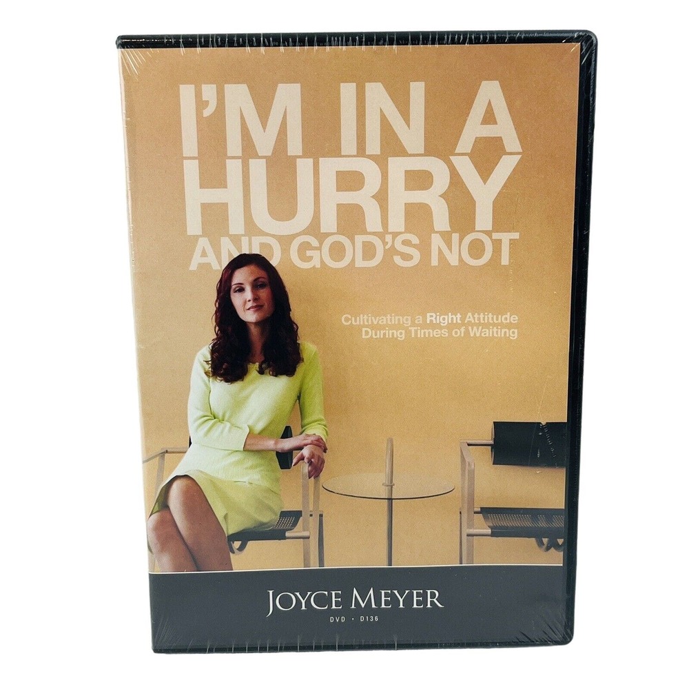 I'm In A Hurry And God's Not DVD Joyce Meyer Ministries